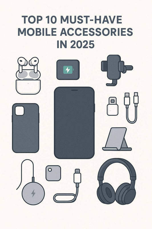 Top 10 Must-Have Mobile Accessories in 2025 (Affordable + Premium Options)