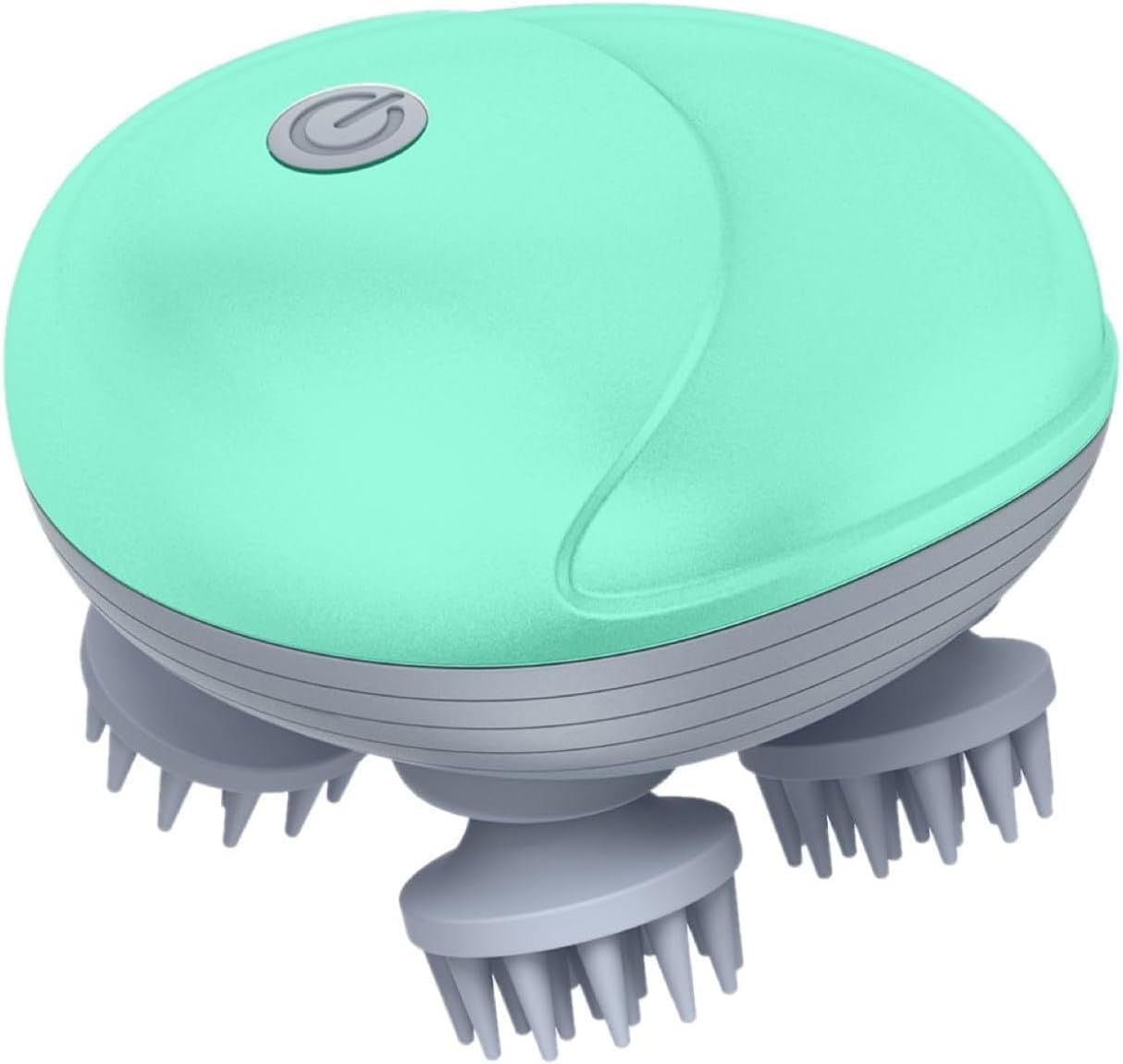 TECNOLOGIA Electric Scalp Massager for Hair Growth | Red Light Therapy, 3-Speed Head Massager, IPX6 Waterproof & USB Rechargeable