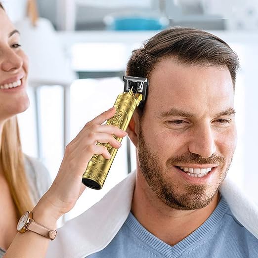 TECNOLOGIA Trimmer Men Professional Cordless Hair Clipper Dragon Style,Rechargeable Trimmer For Beard,Hairs,Moustache & Face,Electric T Blade Zero Gapped Shaving Machine Men's Grooming Kit