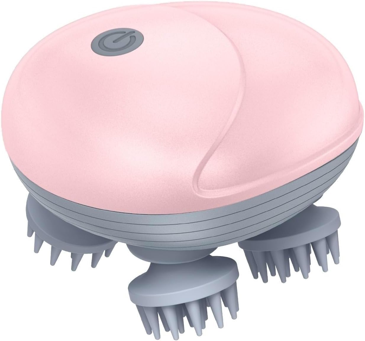 TECNOLOGIA Electric Scalp Massager for Hair Growth | Red Light Therapy, 3-Speed Head Massager, IPX6 Waterproof & USB Rechargeable