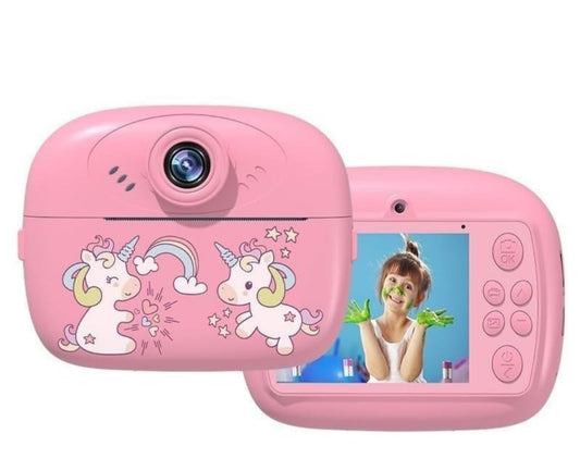 TECNOLOGIA Instant Print Camera for Kids | Dual Selfie 48MP Digital Camera with 1080P Video & App Control