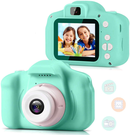 TECNOLOGIA Instant Selfie Camera for Kids | 13MP HD Digital Camera with Flash & 32GB SD Card | Toy Camera for Girls & Boys (Ages 3–12)