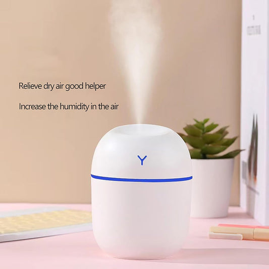 TECNOLOGIA Cool Mist Humidifier & Essential Oil Diffuser | Aroma Air Humidifier with Colorful LED for Home, Office, Car & Baby Room